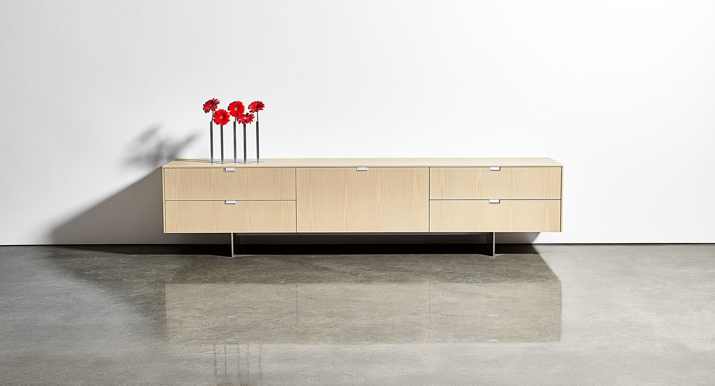 The Lex Signature Credenza is a beautifully-proportioned storage solution.