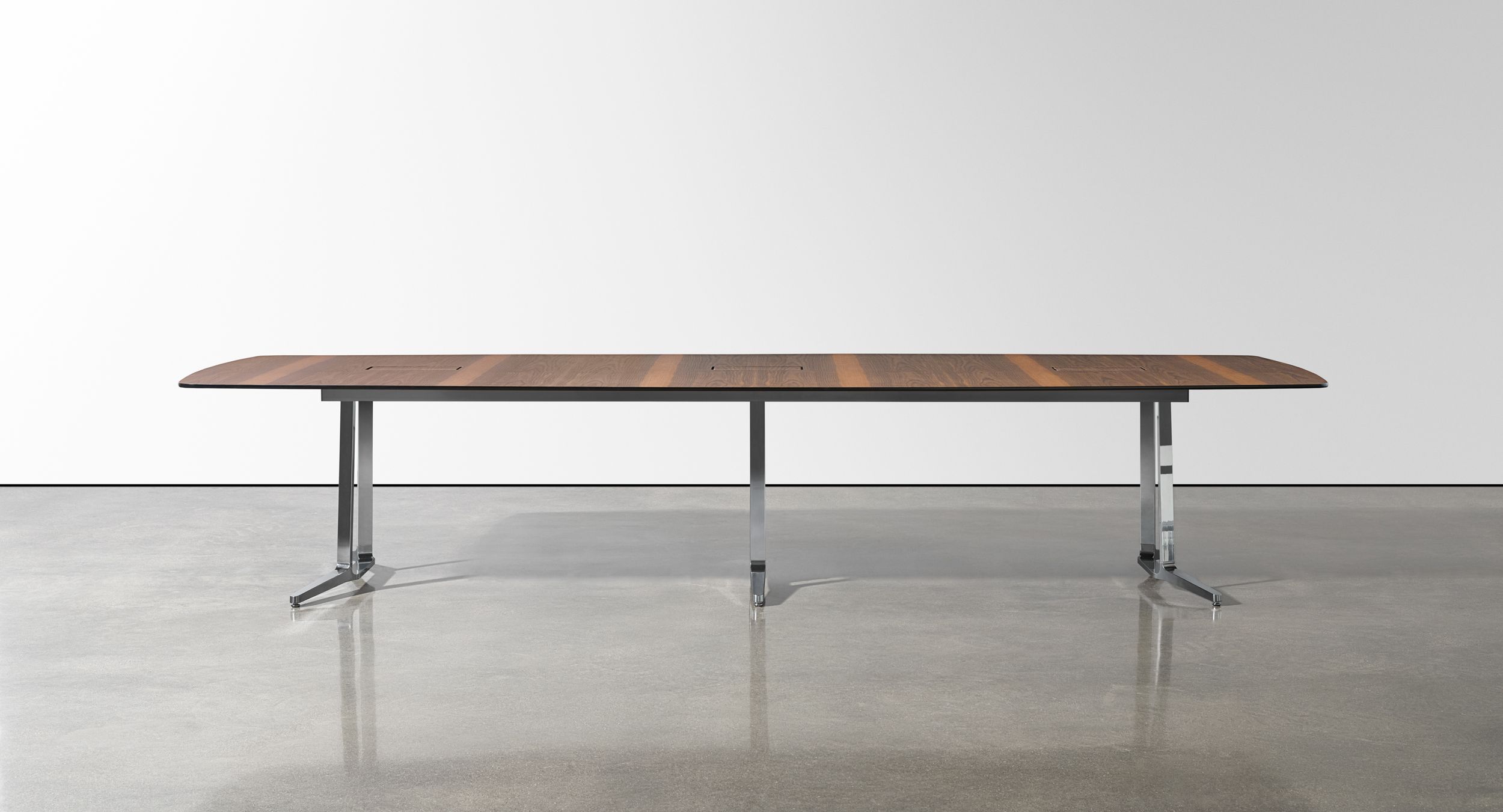 Skill conference tables offer a beautiful, light-scale aesthetic.