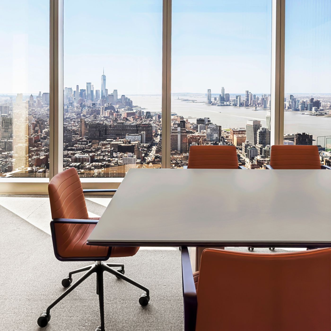 HALO conference table's clean, sophisticated lines elevate any space.