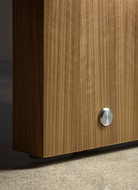 Casters concealed in a slim profile allow shared spaces to be reconfigured with ease.