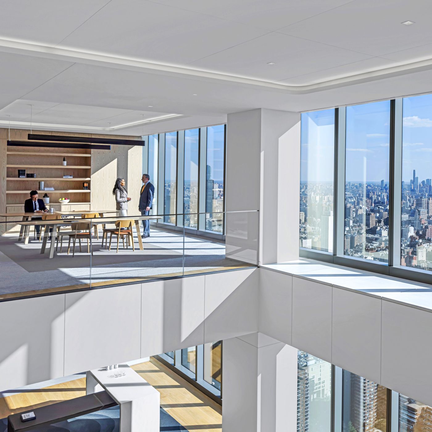 This Multi-floor office takes advantage of the breath-taking vistas.