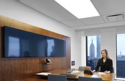 A MESA media wall integrates technology with beautiful aesthetics and innovative functionality. thumbnail