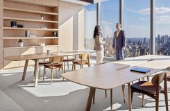 A pair of custom SESSIONS conference tables in Flat Cut Sen. thumbnail