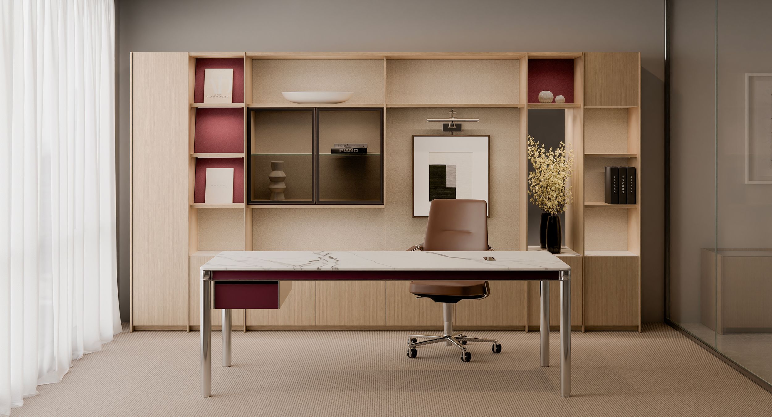 VESPER’s architectural detailing is rooted in moments where volumes, planes and materials interact.