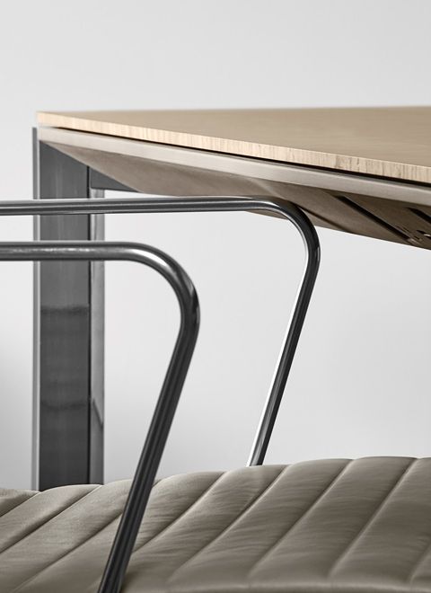 Halo's revolutionary, patented soft edge protects both table and chair from damage.