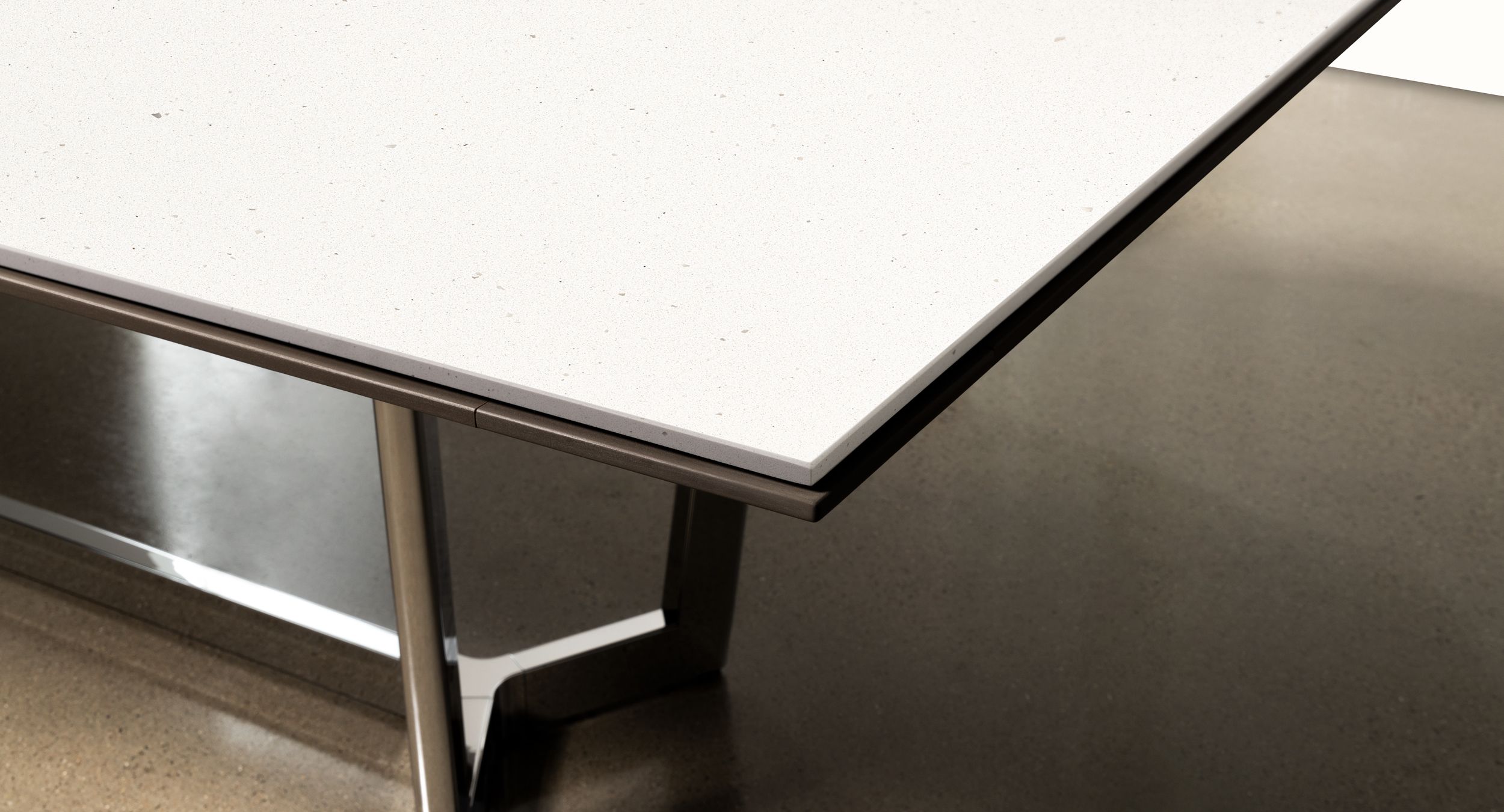 The revolutionary Halo soft edge protects both table and chair from damage. <br> Patent US11154130B2