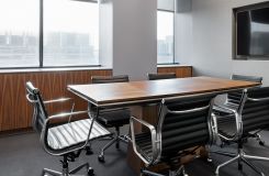 MESA tables were provided in sizes to fit a range of meeting spaces. thumbnail