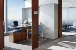 Custom private offices are perfectly tailored to meet the exacting needs of our client. thumbnail